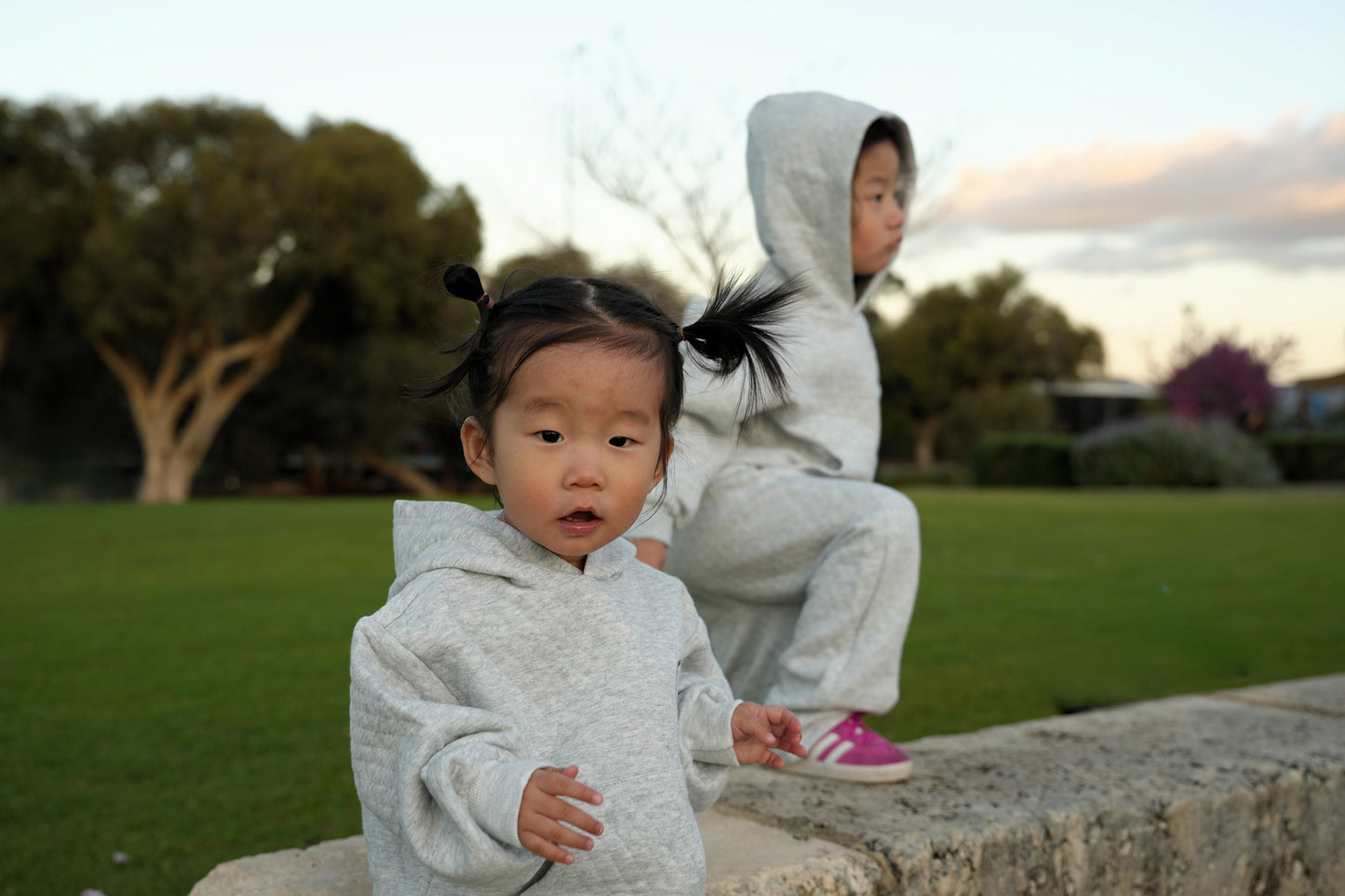 4FIVE58 Kids Gelephu Hoodie & Pant Set | Grey