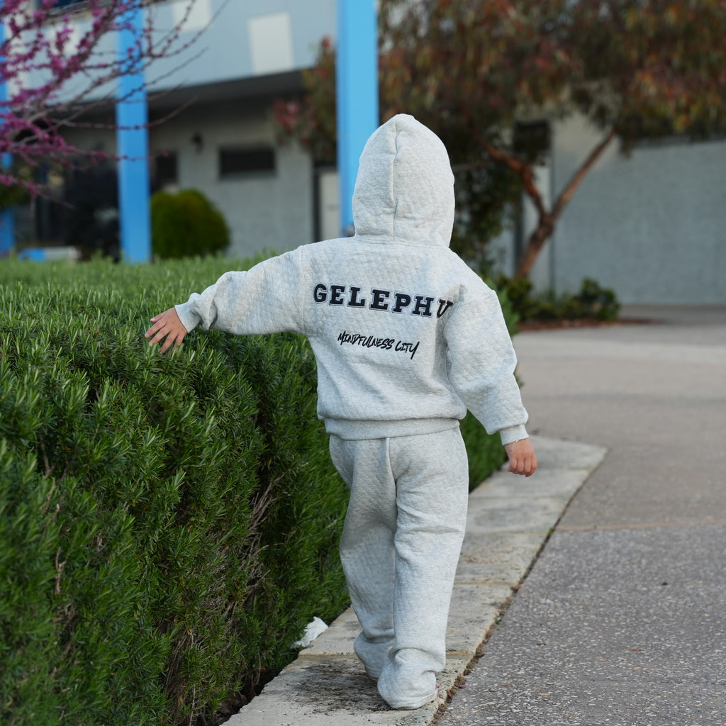 4FIVE58 Kids Gelephu Hoodie & Pant Set | Grey