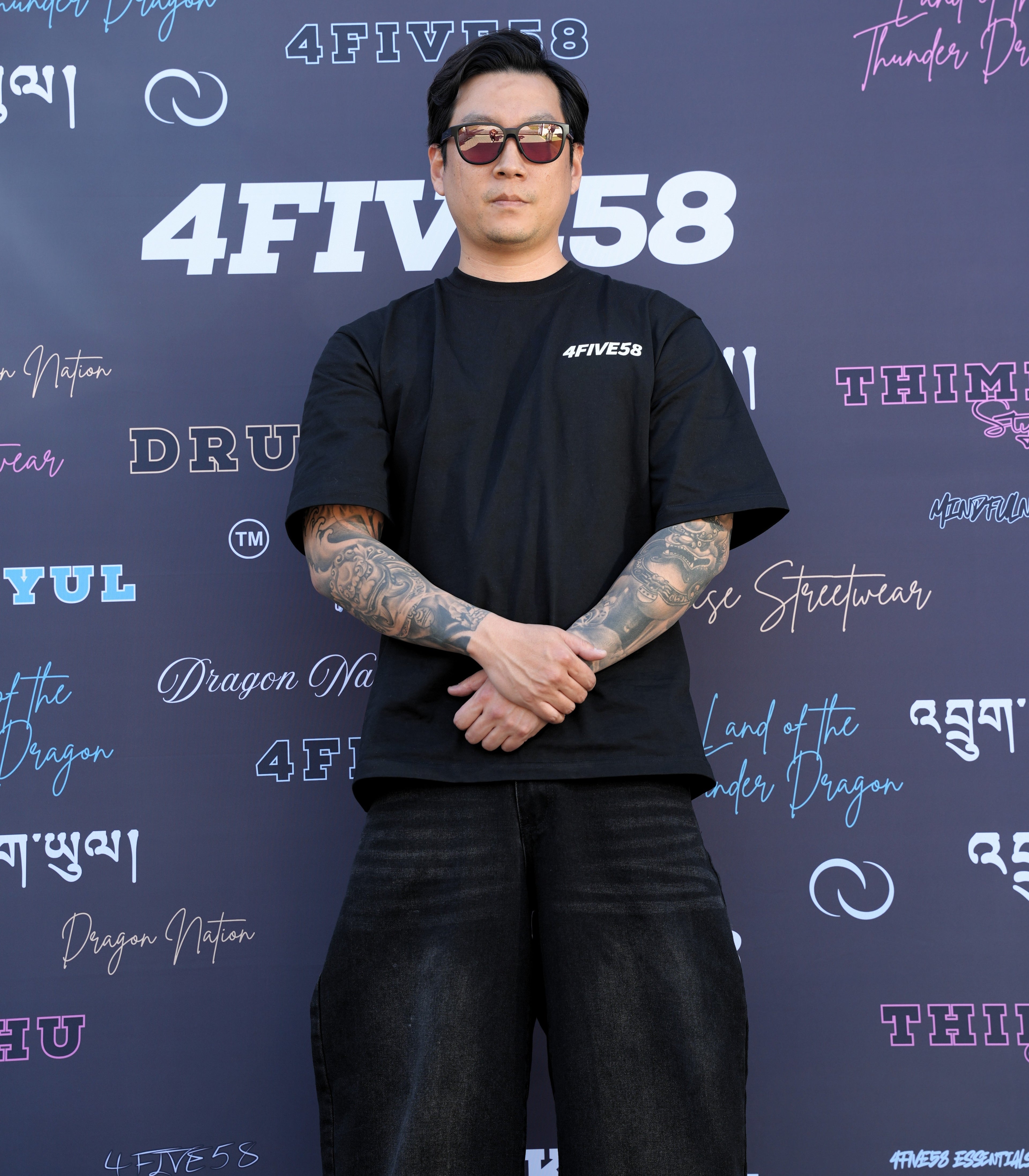 4FIVE58 Embroidered DRUK 88 T-Shirt | Dragon Nation Collection (15% OFF)