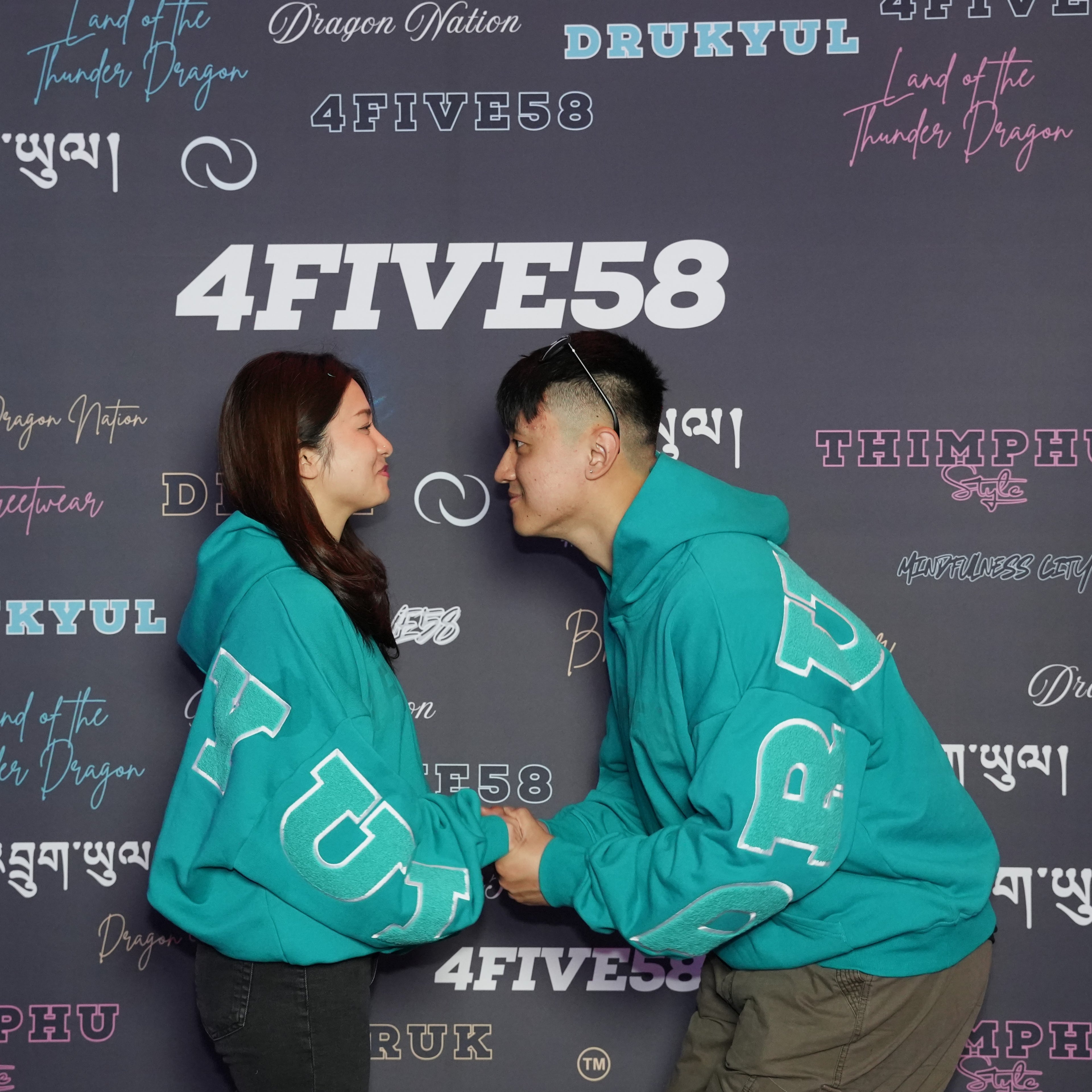 4FIVE58 Embroidered DRUKYUL Hoodie (10%)