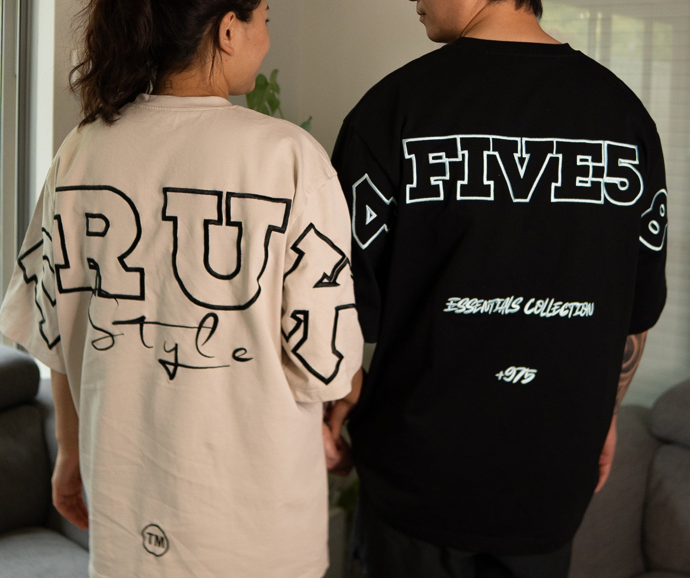 4FIVE58 Embroidered T-Shirt | Essentials Collection (50% OFF)