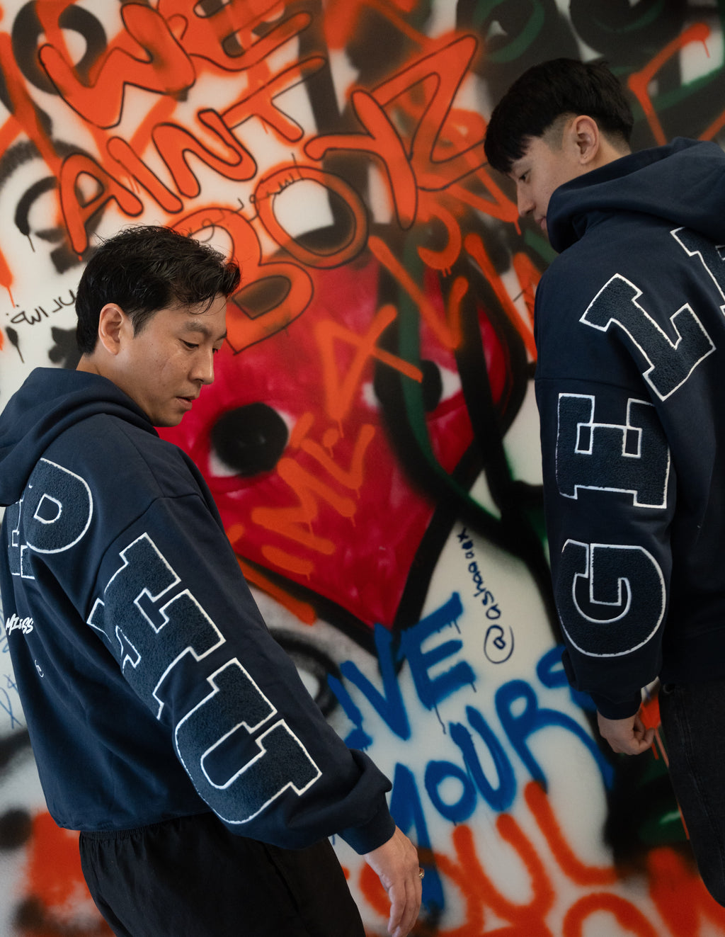 4FIVE58 GELEPHU Edition NAVY Hoodie | Essentials Collection