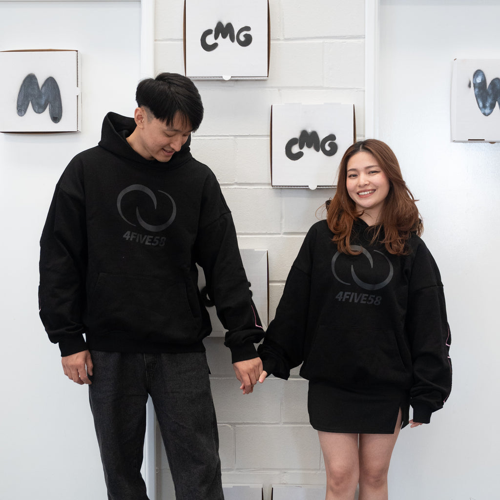 4FIVE58 THIMPHU Edition BLACK-PINK Hoodie | Essentials Collection