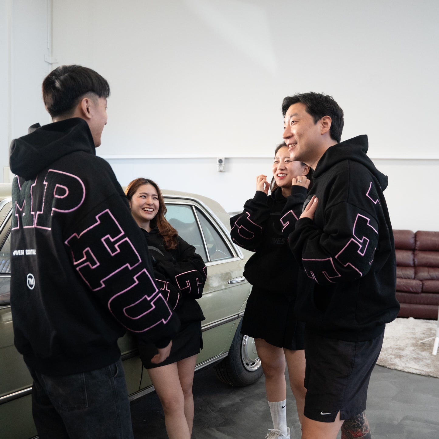 THIMPHU Edition BLACK-PINK Hoodie | Essentials Collection