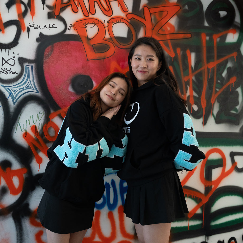 4FIVE58 THIMPHU Edition BLACK-BLUE Hoodie | Essentials Collection