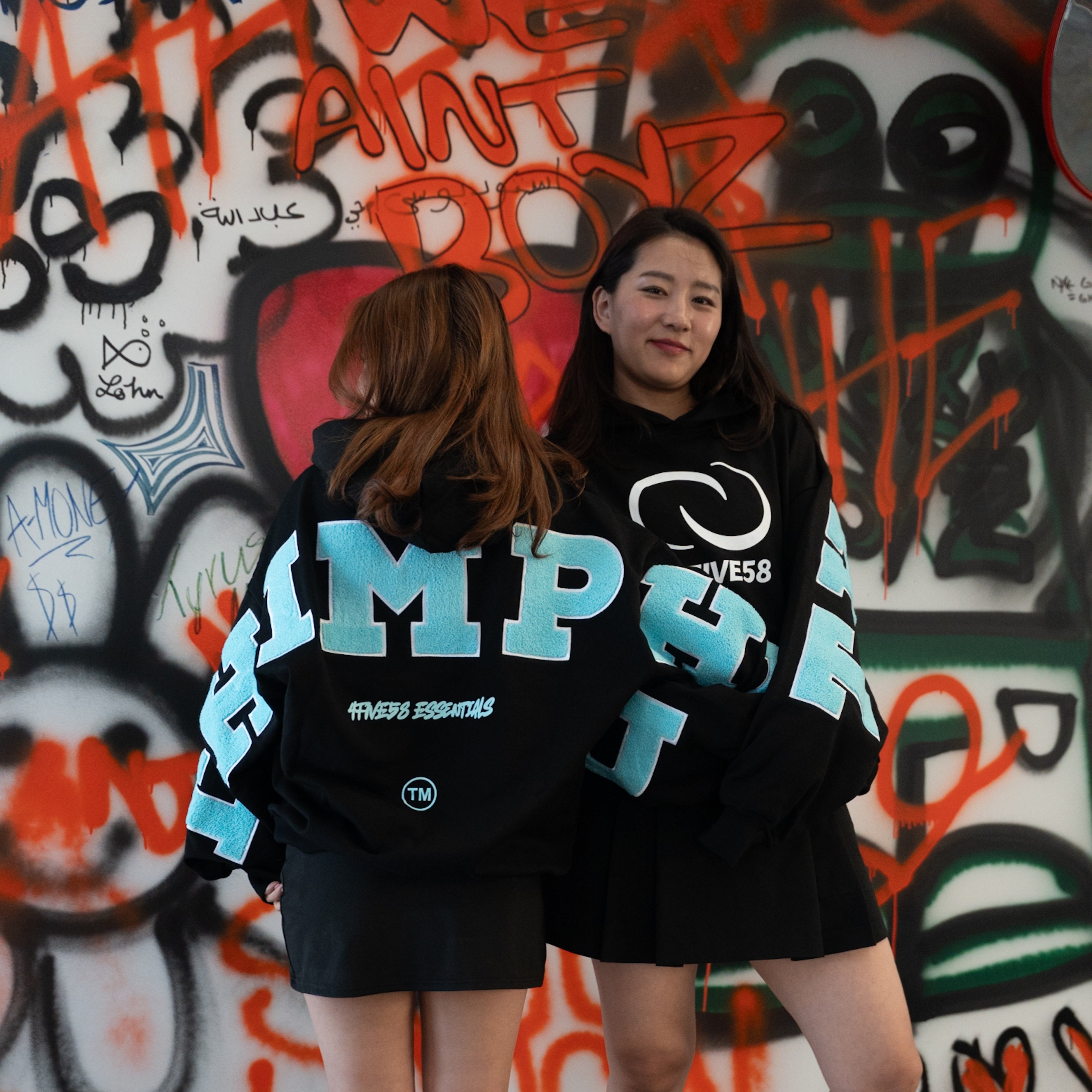 4FIVE58 THIMPHU Edition BLACK-BLUE Hoodie | Essentials Collection (30% OFF)