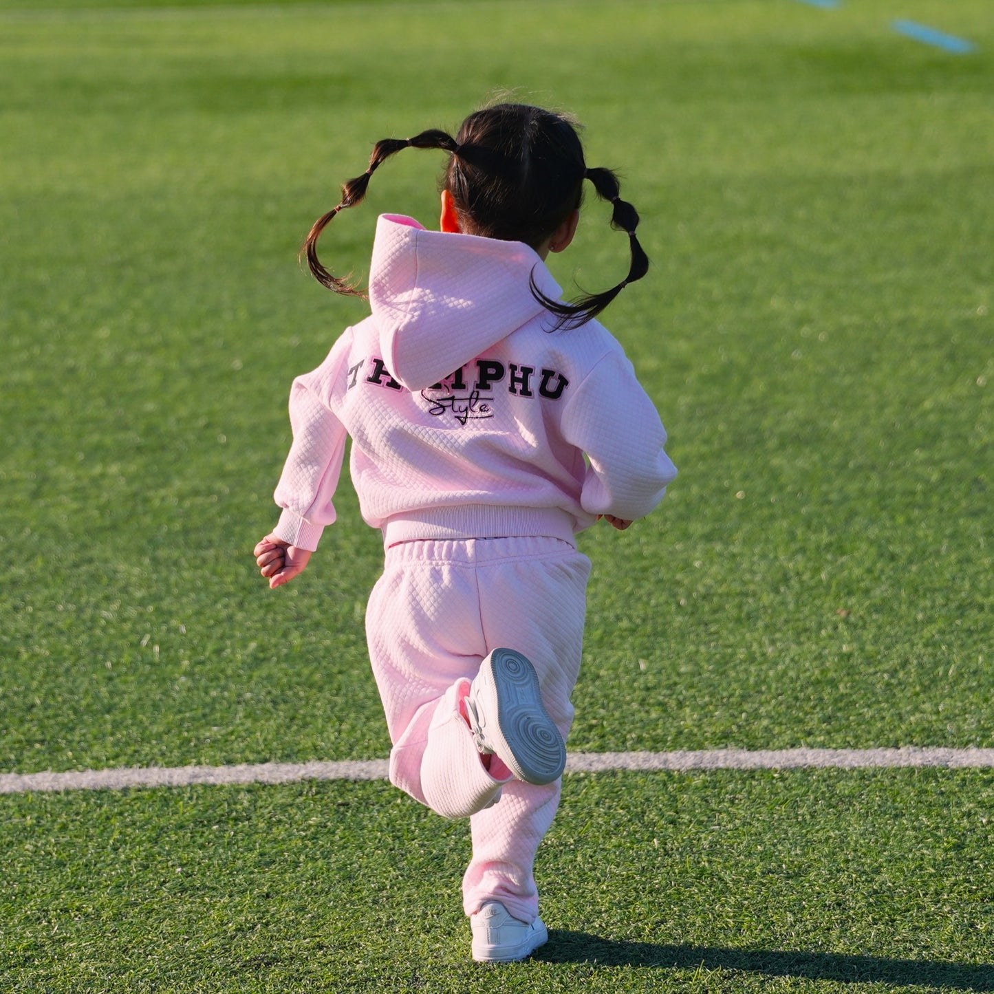 4FIVE58 Kids Thimphu Hoodie & Pant Set | Pink